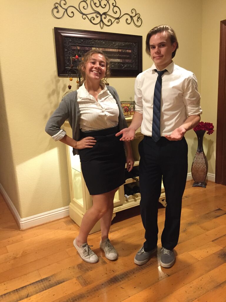 Halloween Party as Jim/Pam from the Office