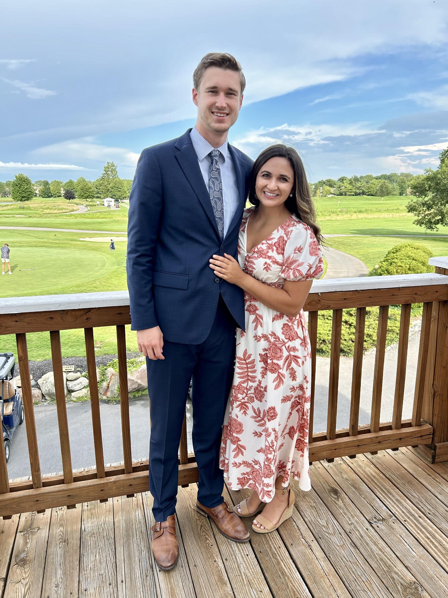 As some of you may know, attending weddings was my entire personality in 2023 & 2024. Here we are hanging at our friend's wedding in Indiana before getting stuck in Indy and having a nightmarish 72 hours of travel to France