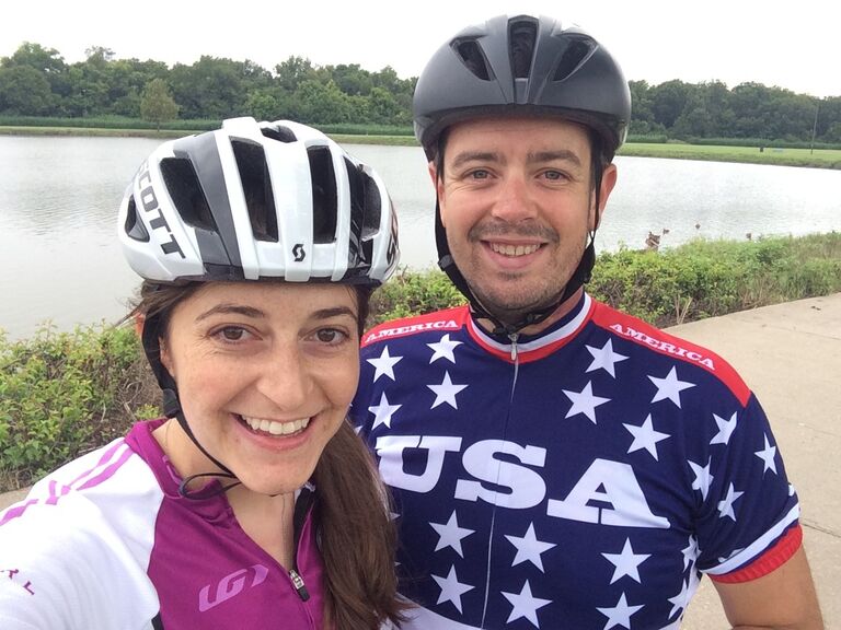 Bike riding is a hobby we don't do as much as we should together. But when we do, it's always so fun and refreshing. Our favorite place to ride is at Oak Point Park.