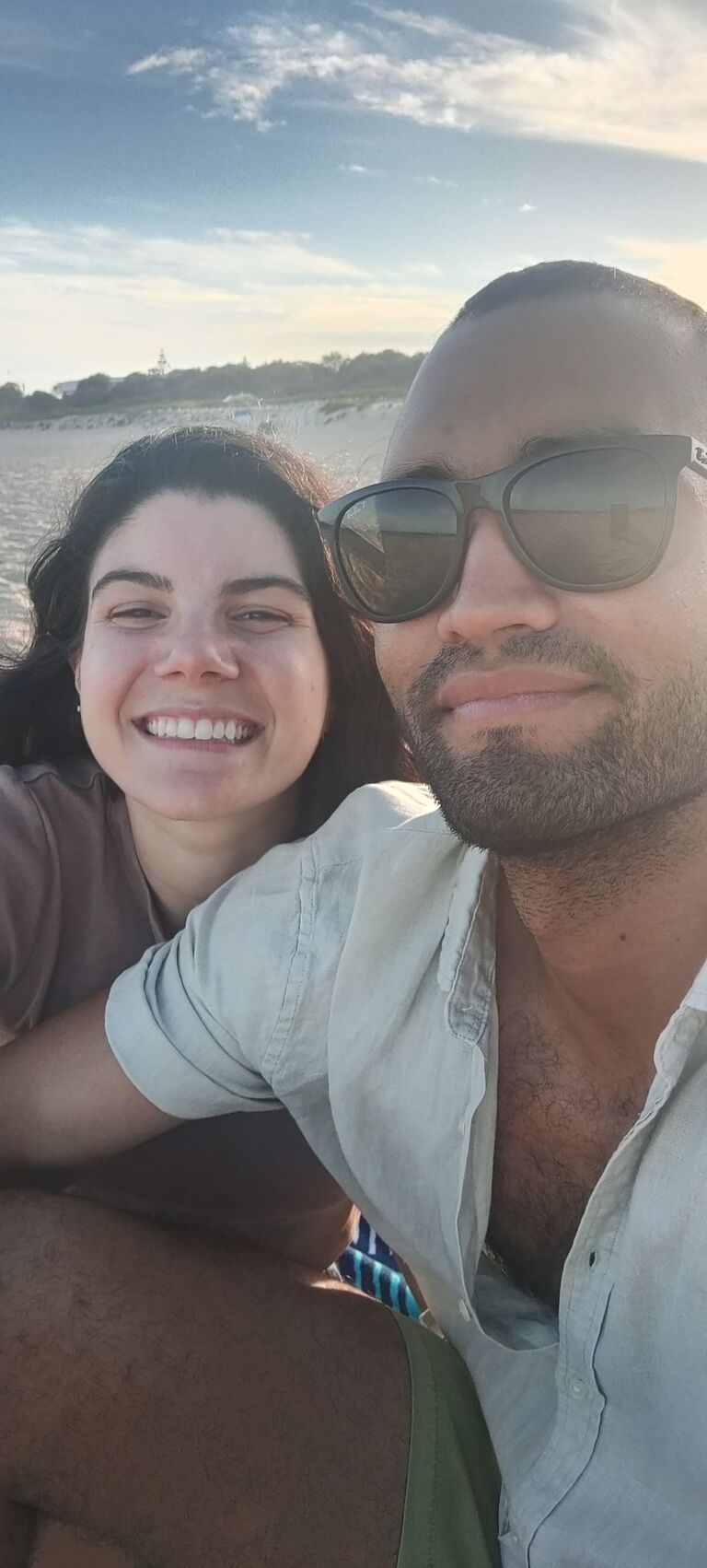 Ana Laura visits Diego in Sydney