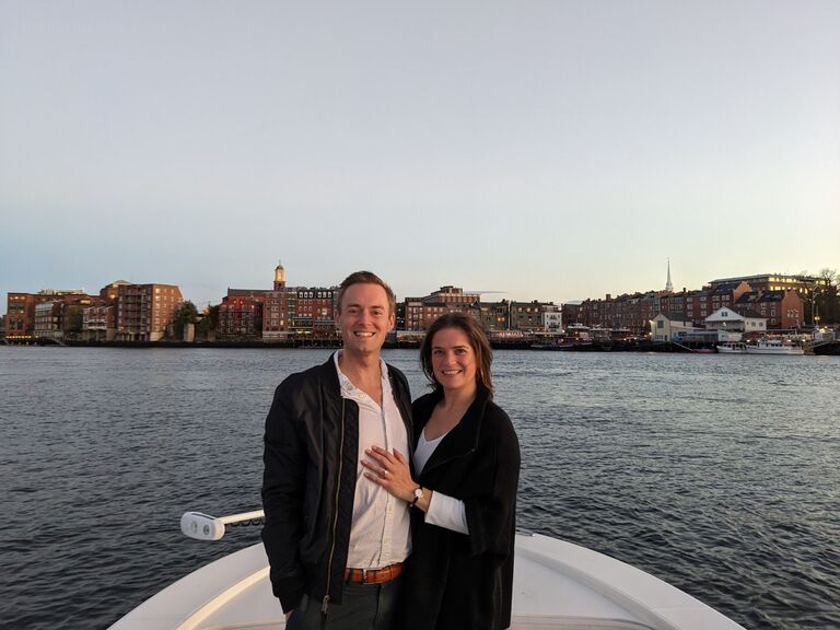 Boat ride into Portsmouth! 