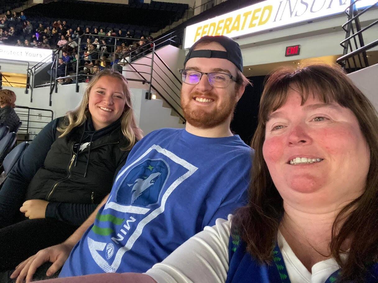 The first of many Timberwolves games