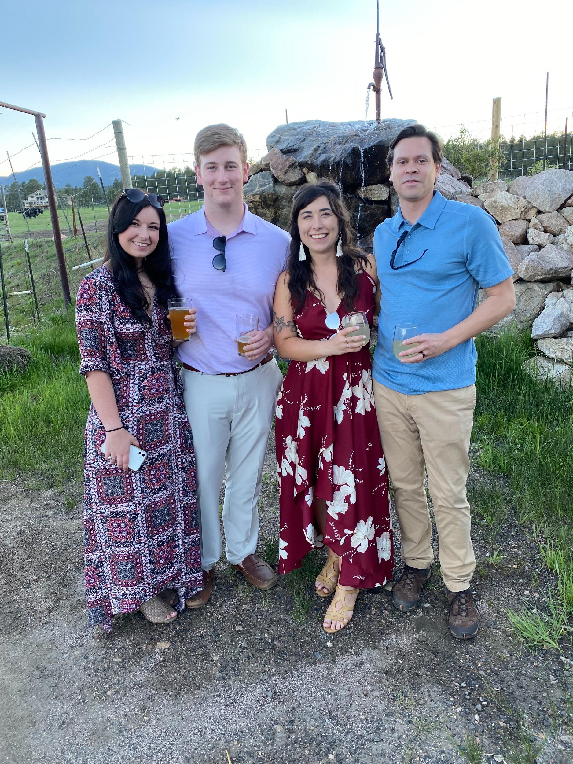 We took our first flight together (Harrison's first ever flight) to Colorado. We had so much fun sight-seeing, hiking, and cooking the most amazing food with my aunt (who so happens to be a chef)!