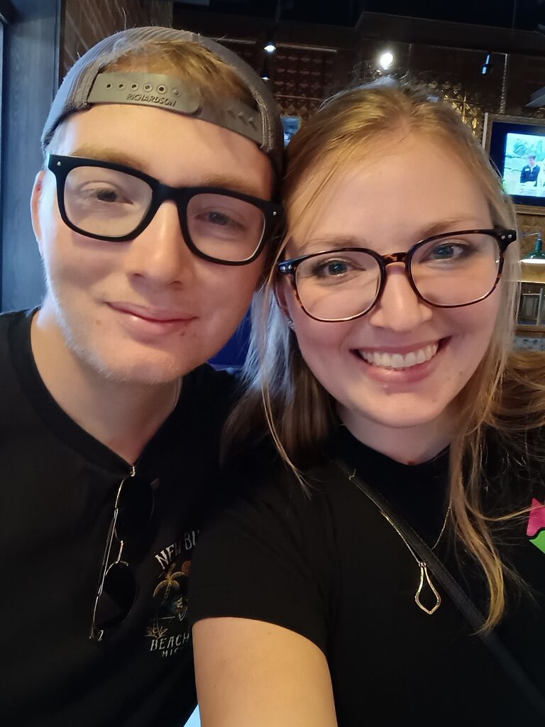 Point brewery and Keegan's first time in Wisconsin!