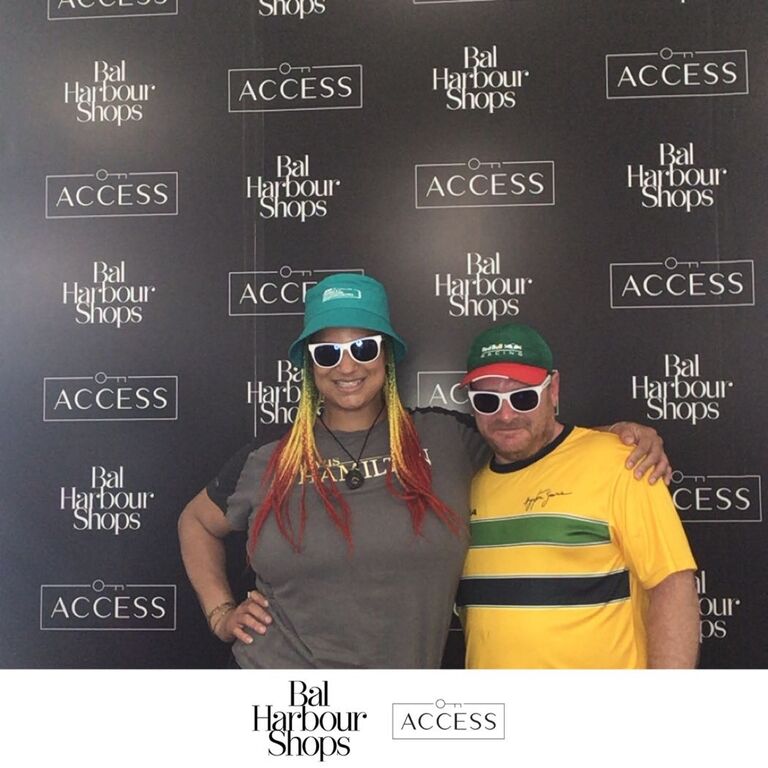 Being bougie at the Formula 1 race. Miami, MD