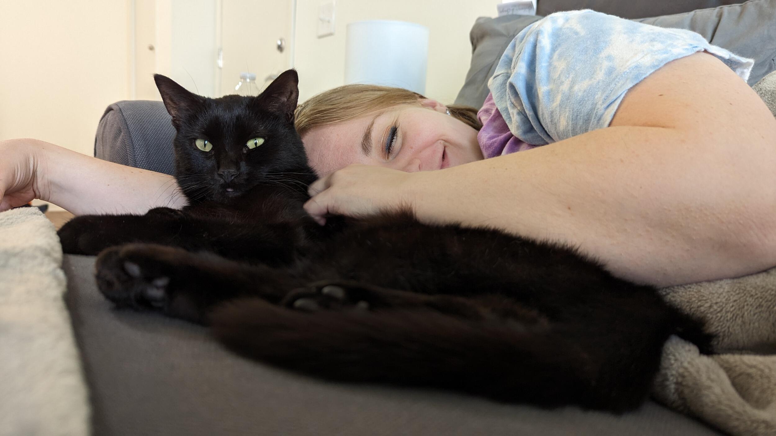 We adopted our first cat, Skeeter, in early 2023!