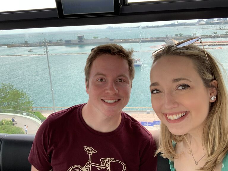 Year 3- went back to Chicago! Rode the Ferris wheel on Navy peer