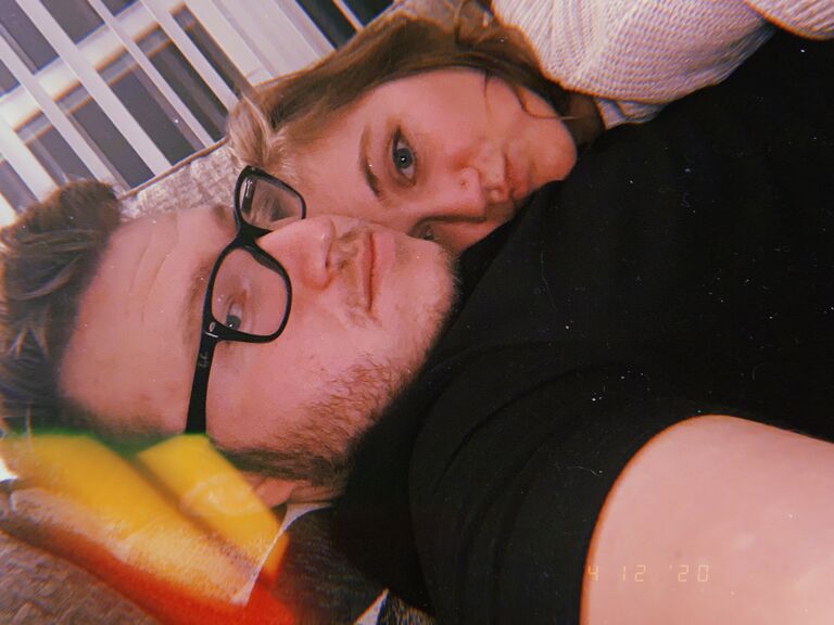 This thing called a pandemic takes over so Alyssa and Andrew get to spend a lotttt of quality time together... To the point Andrew basically moves into Alyssa's place without asking (at least that's how she tells the story!)