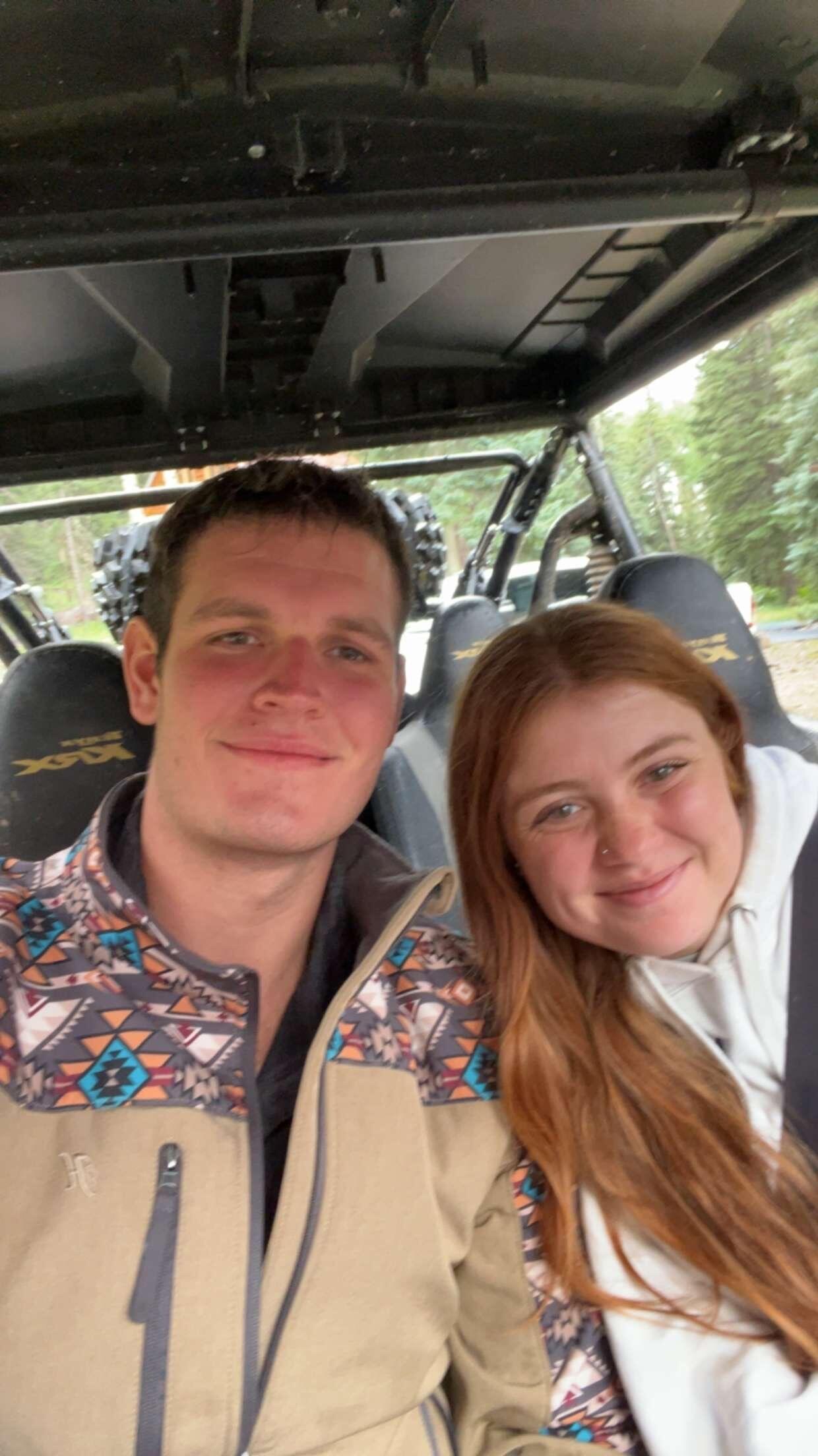 After staying friends throughout college, we started spending more time together last summer and realized being friends wasn't cutting it for us... we officially started dating on June 8th. 