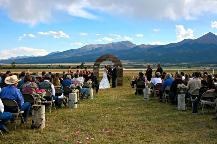 A Painted View Ranch Reception  Venues  Westcliffe  CO 