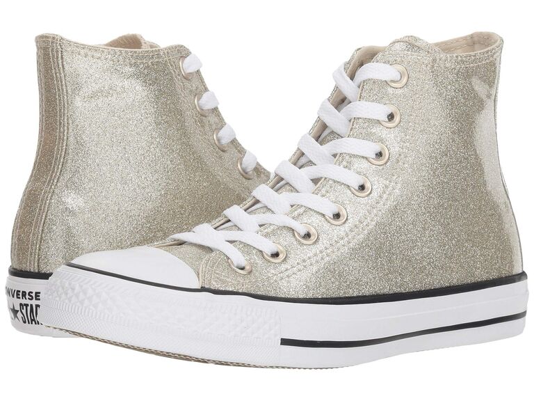 sparkly sneakers for wedding