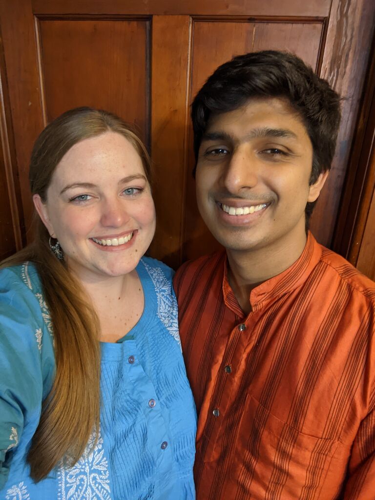 Emily's first Diwali