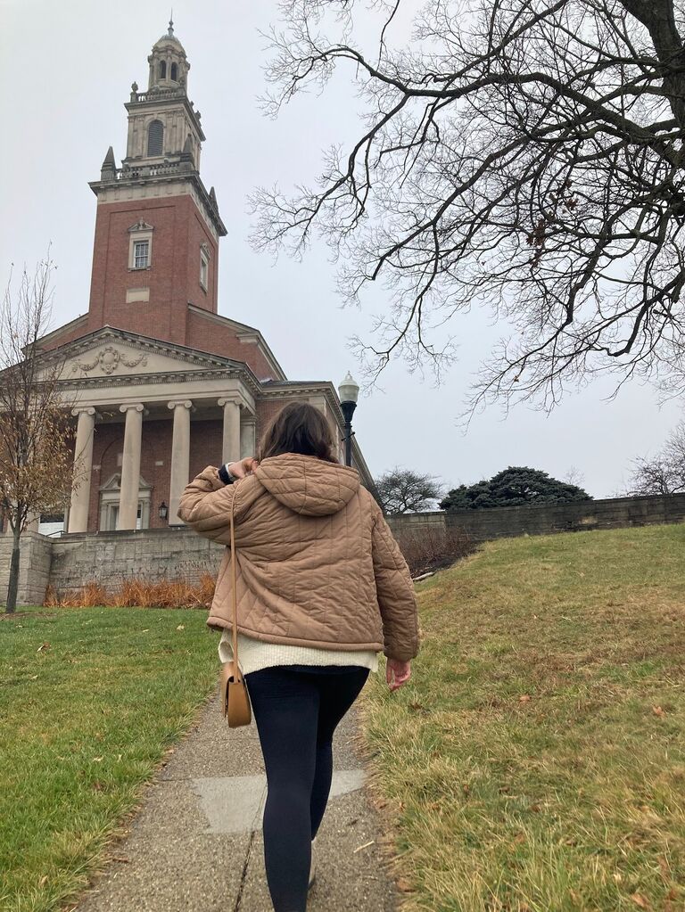 Vising Denison University, alma mater visit #2