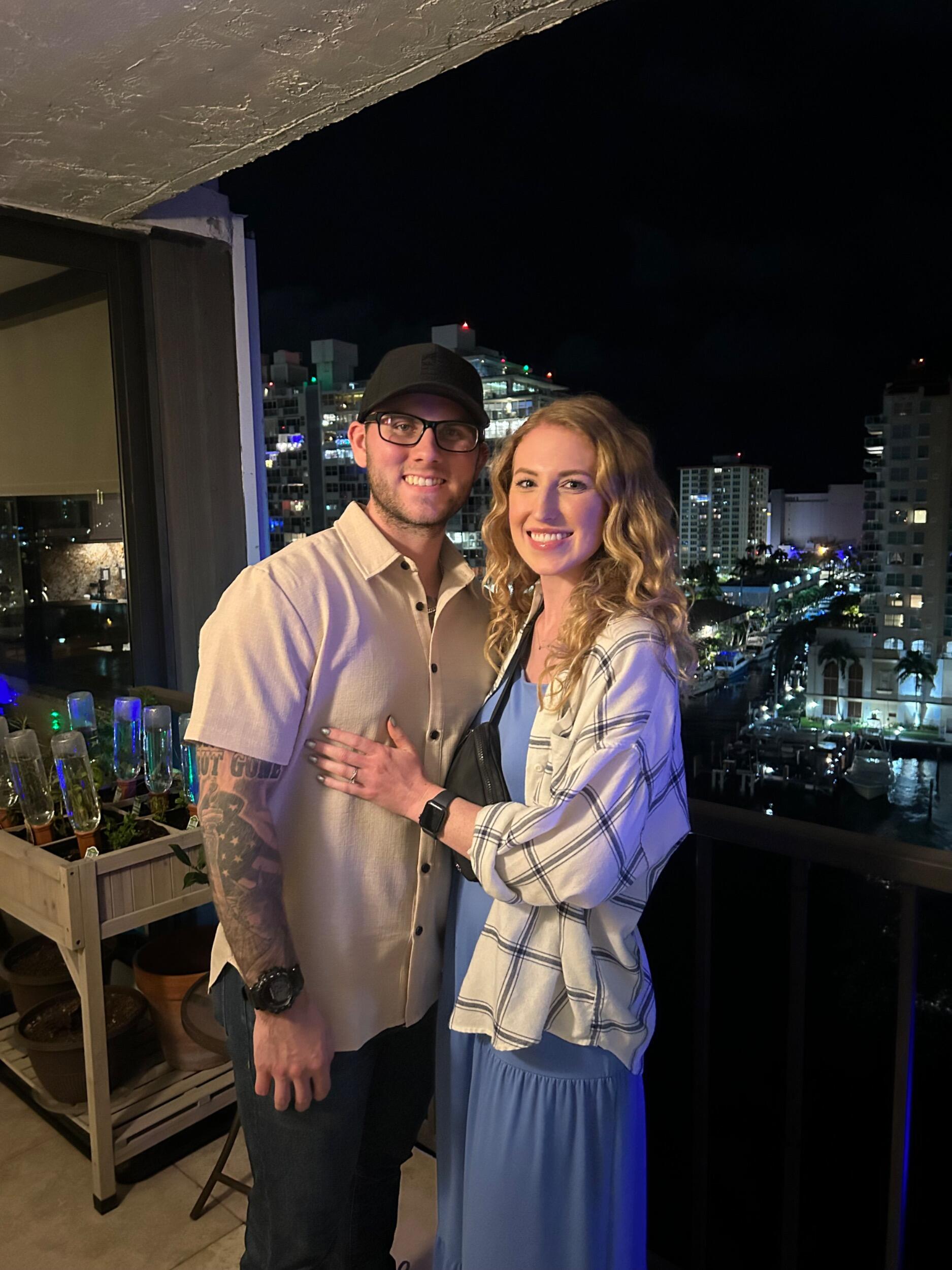 Traveling to Florida together.