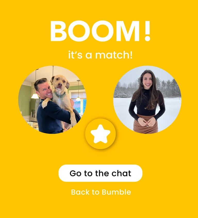 We were both drawn in by the absolute knockout on our screen, but it was the evident care and thoughtfulness behind the other's profile that caused the mutual right swipe.