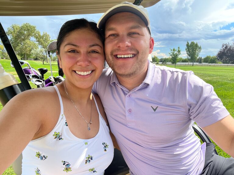 First Round of 18 Holes as a Couple ~ Twin Peaks Golf Course: Longmont, Colorado