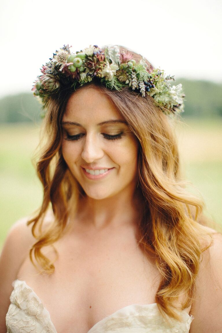 flower crown hairstyles