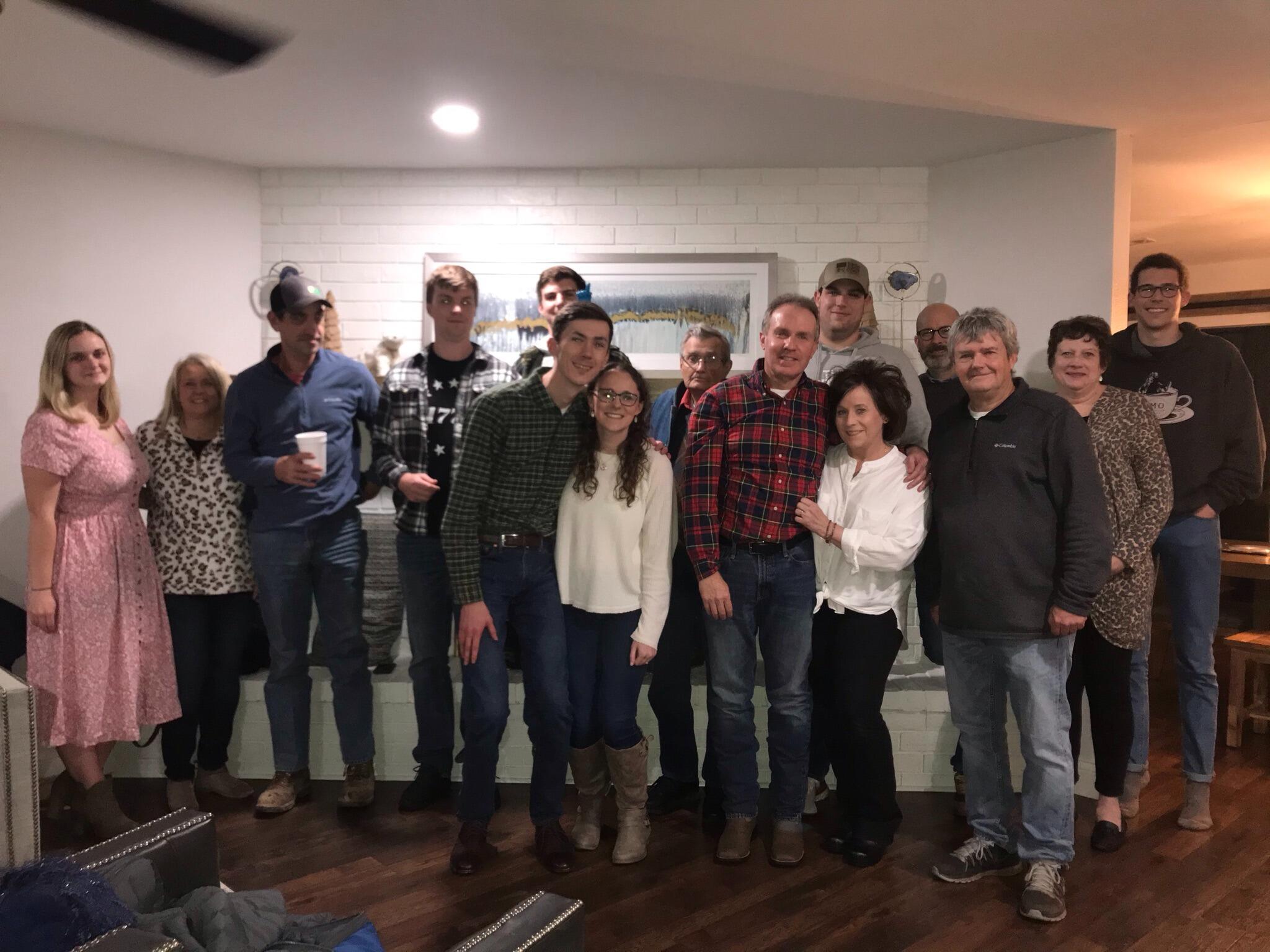 The night Landon proposed was filled with one surprise after another, with close family gathered together at the end of the evening!