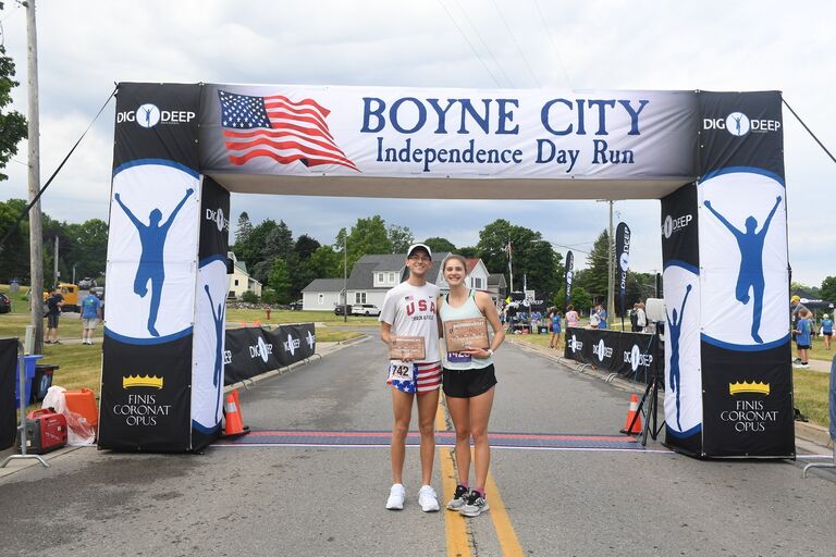 Boyne City July Fourth racing!!