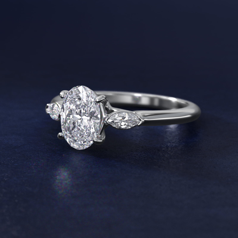 Blue Nile engagement ring