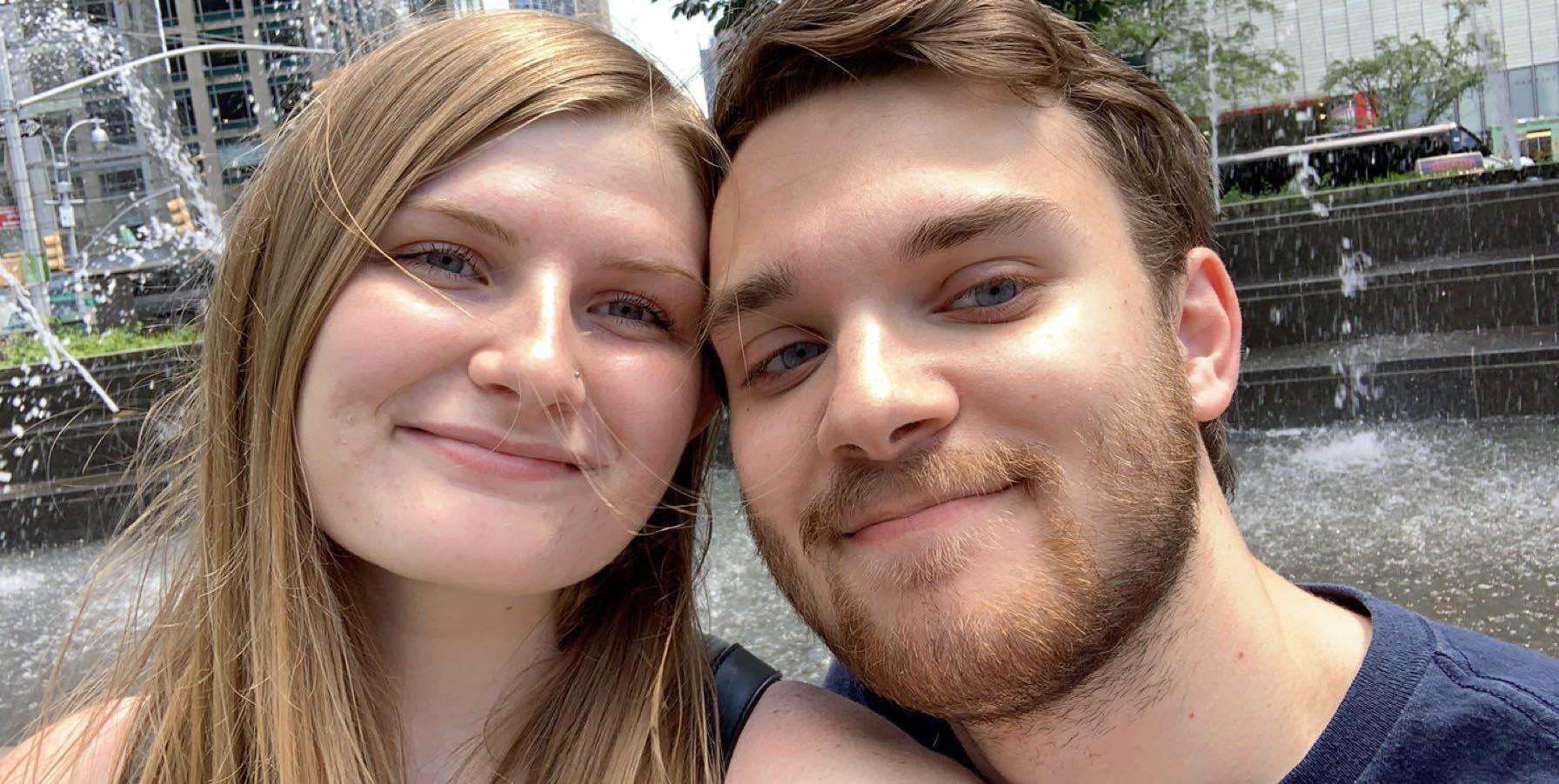 2019 was a slow year....Eric did graduate from RPI but we didn't really take a photo of that. Anyways, here's a random photo we took together in Columbus Circle in New York City