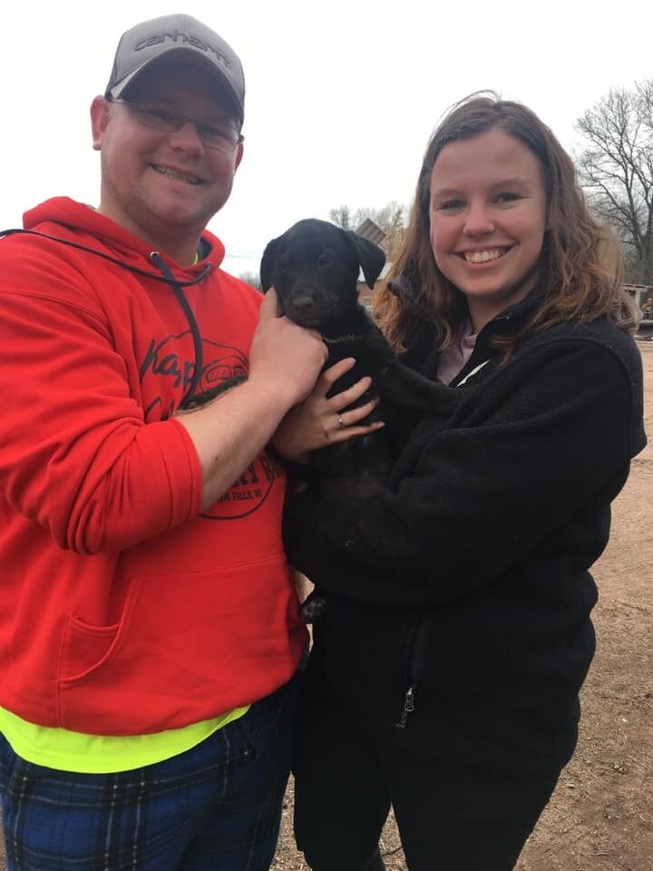 Got our first 4 legged baby, Lexi, only days after Jakes emergency appendectomy in the midst of Covid. 