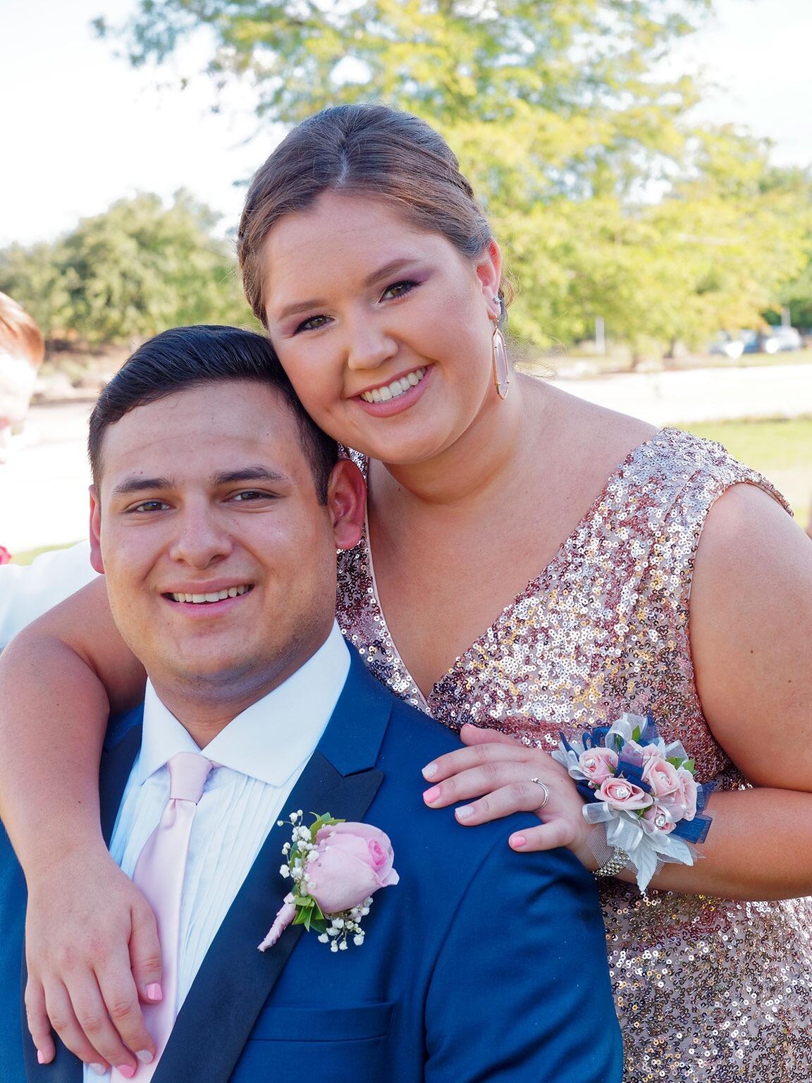 They attended Allison's senior prom. They enjoyed a weekend away in San Antonio!