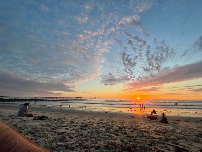 In their final months in San Diego, Ellie and Christopher cherished surfing, eating a lot burritos, and spending quality time with friends. While they eagerly anticipated their new adventure, they knew they would deeply miss the city where their love story had begun.