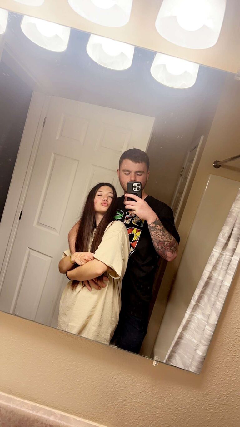 one of many tipsy mirror pictures!