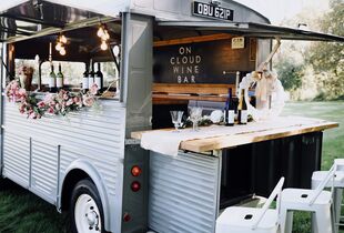 Photos: Vintage tag-a-long camper turns into chic mobile bar in Upstate NY  