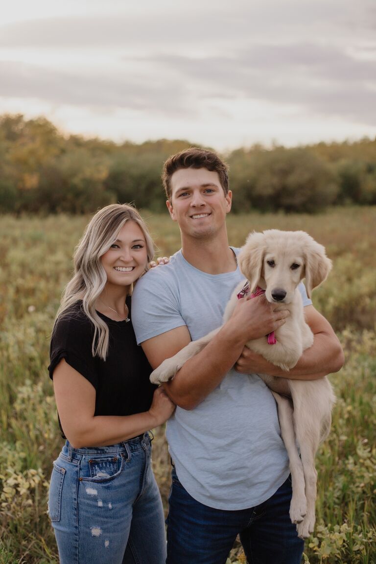 Our family grew by 4 golden paws when we adopted Fergie. Now we couldn't imagine our lives without our best companion. 