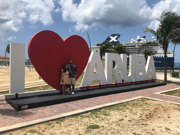 Lisa & Joe's first vacation together! 