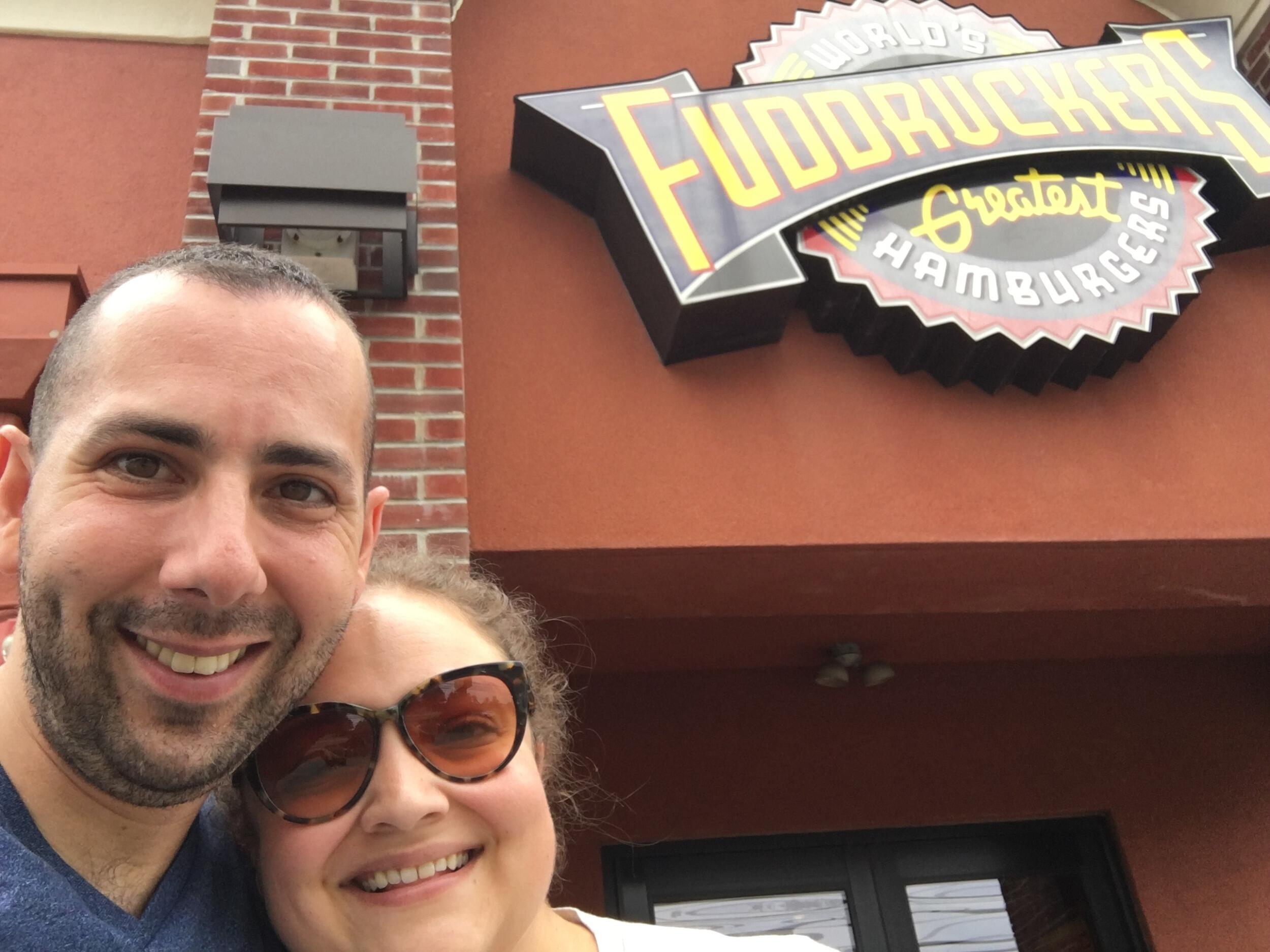 Vacation to North Jersey-- can't miss a stop at Fudruckers (Marc's favorite burger joint)