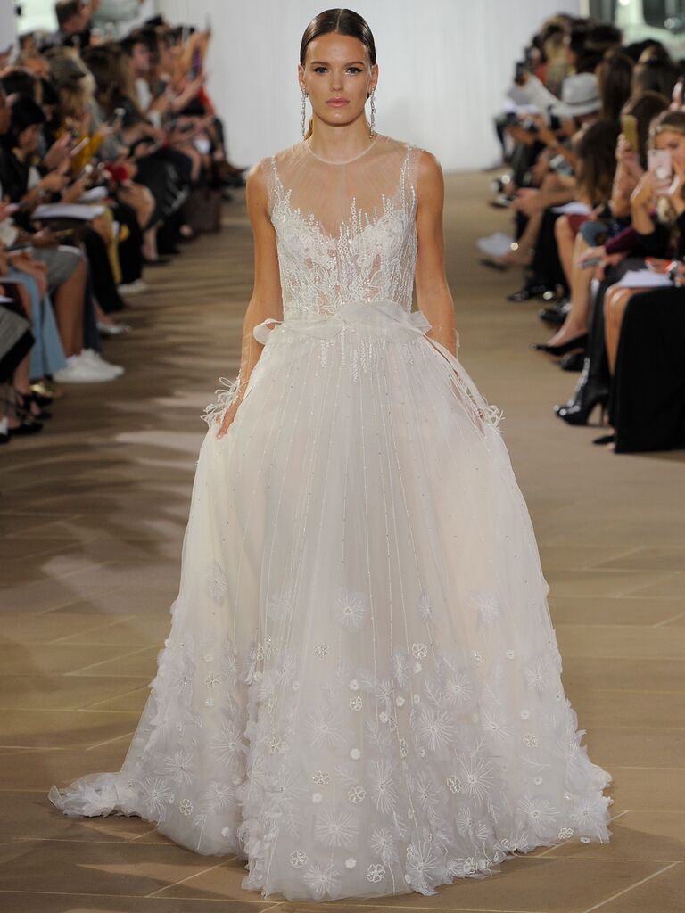 Ines Di Santo Fall 2019 Collection: Bridal Fashion Week Photos