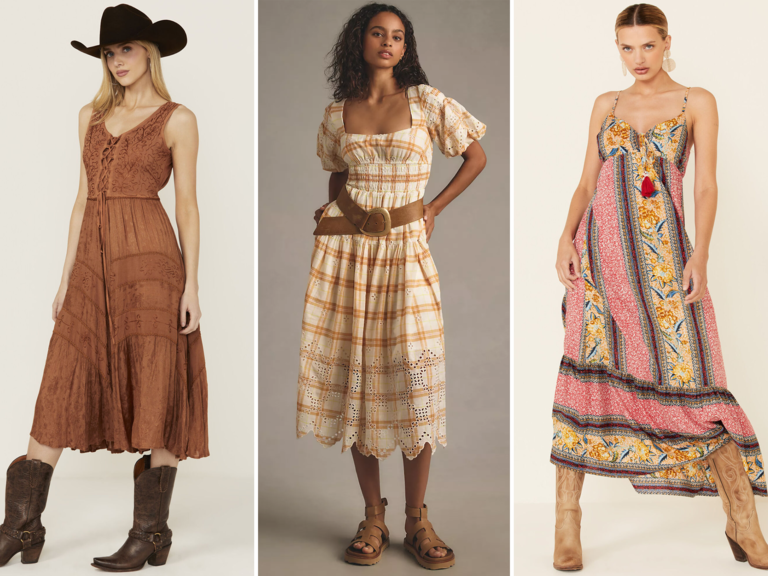 23 Country Western Wedding Guest Dresses Made For Boot Scootin