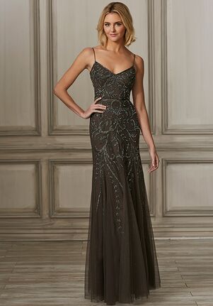 Adrianna Papell Platinum Bridesmaid Dress Style 40135