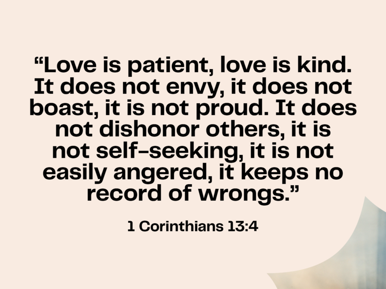 1 Corinthians 13:4 marriage bible verse