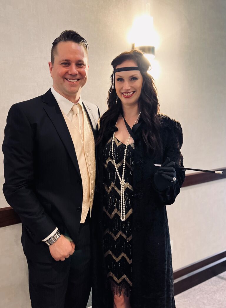 Supporting a local Rotary club at a roaring 20’s theme night.