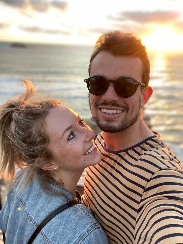 It's official! We started dating, after meeting on Bumble.