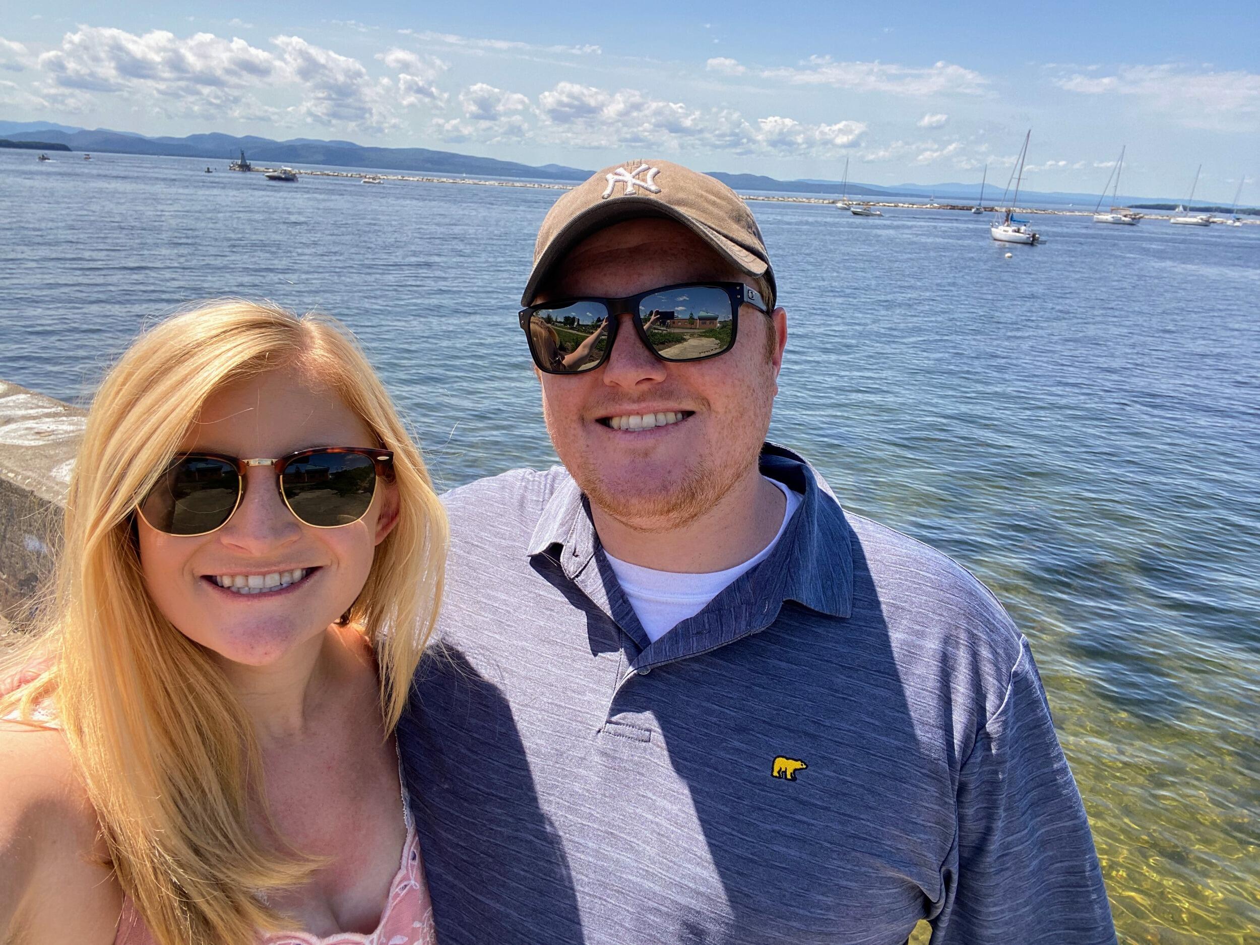 Visited Jack's best friends Jeff and Kat in Burlington for 4th of July 