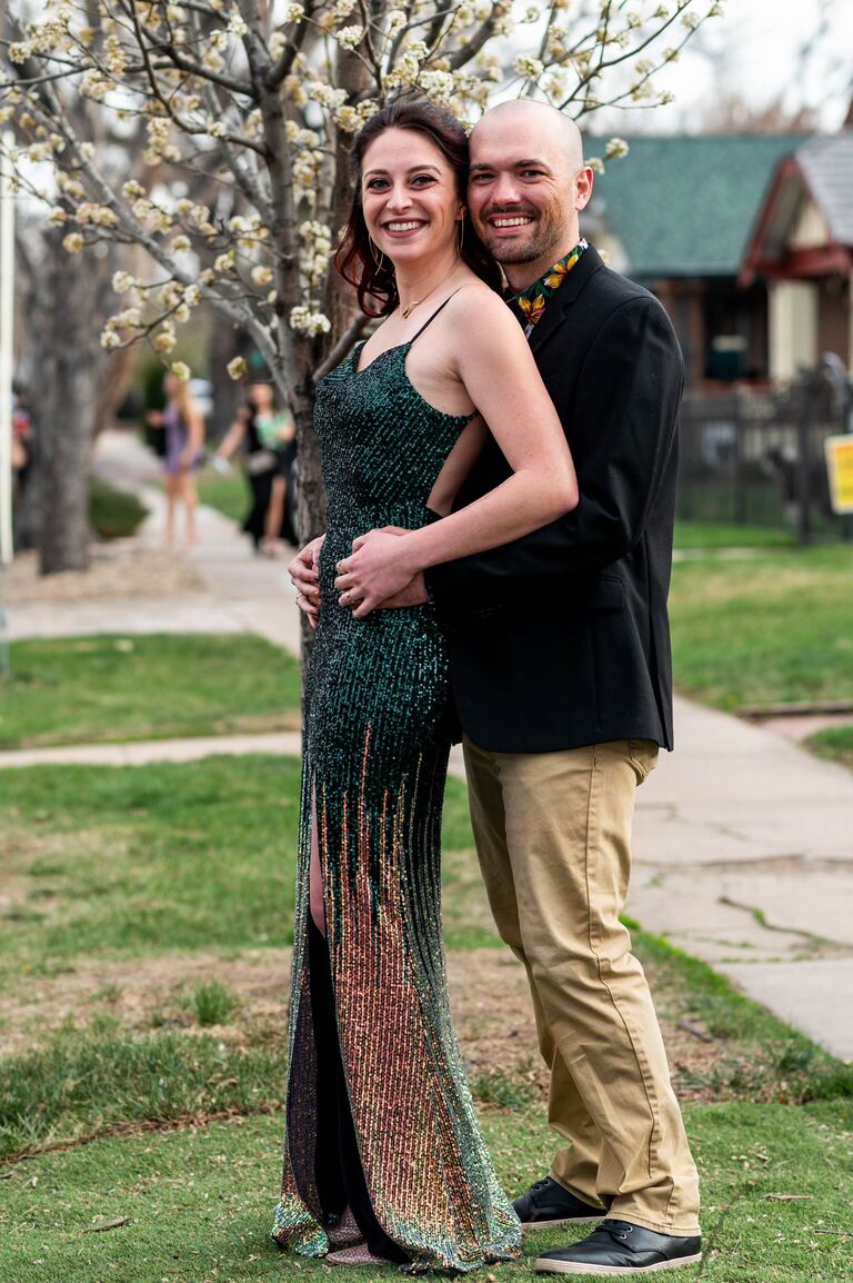 Our first "prom" together! 
