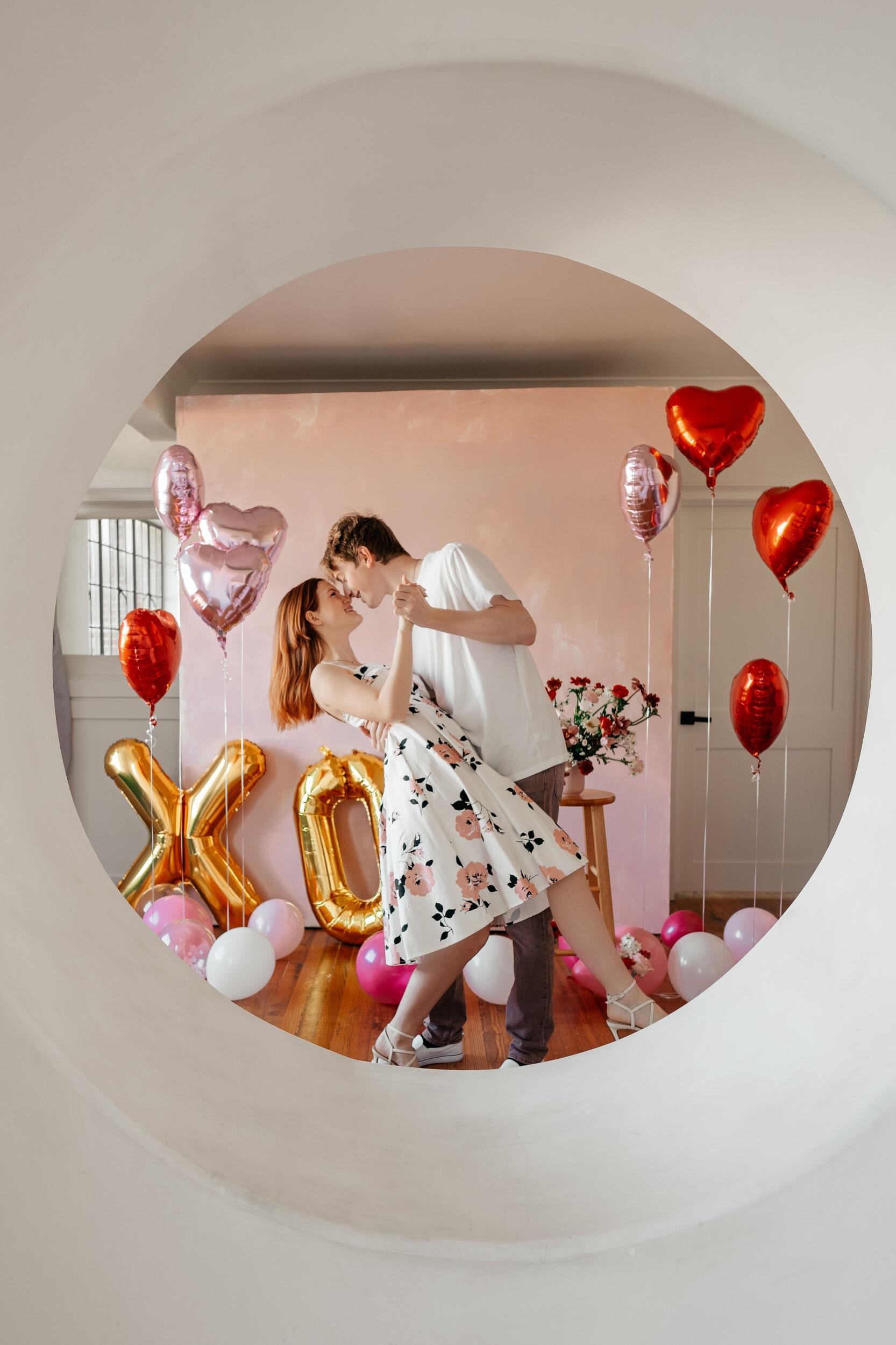 Made sure to capture the moment for our first Valentine's day celebration