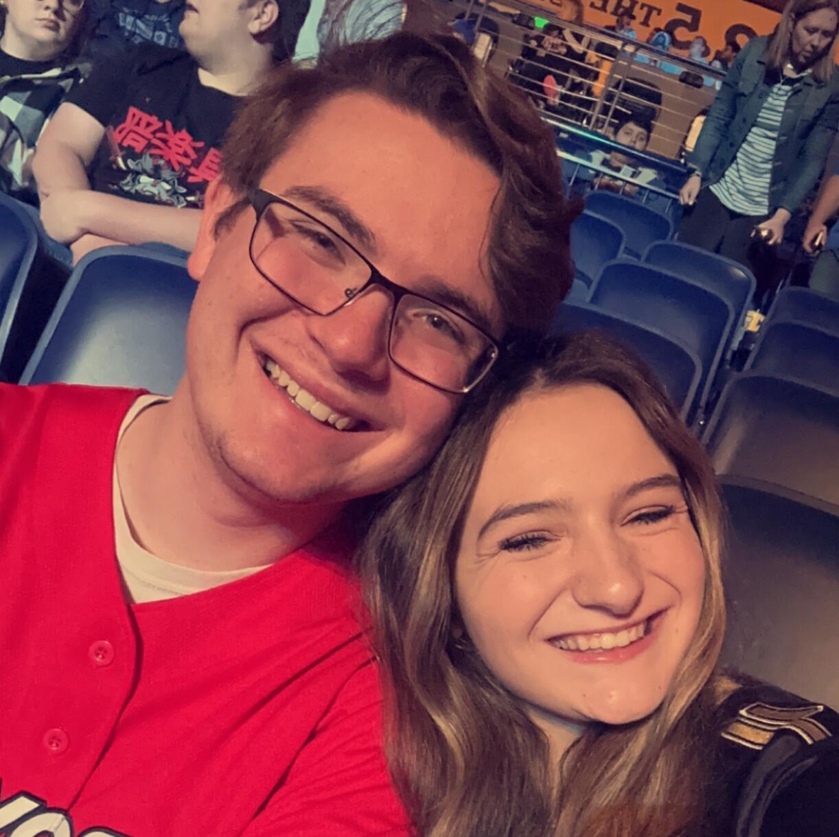 First wrestling show together!