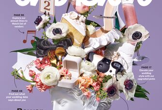 best wedding magazine, the knot magazine cover spring 2024 issue