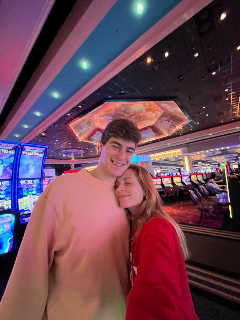 Thankfully, we don't blow money at Winstar anymore... I think we left a couple hundred up on this impromptu trip tho?