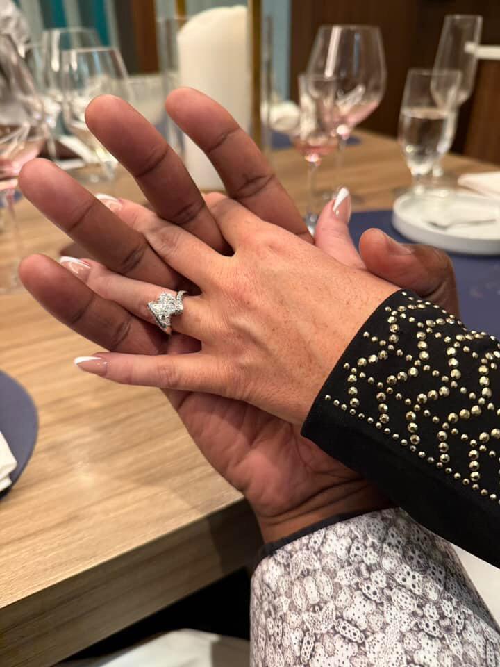 Everyone in the family knew I was going to ask Jennipher to marry me. I'm just happy she said yes!  