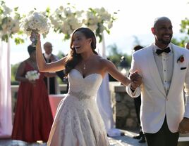 ‘Mistresses’ Star Rochelle Aytes Marries Actor CJ Lindsey in Mansion Wedding: See the First Photos!