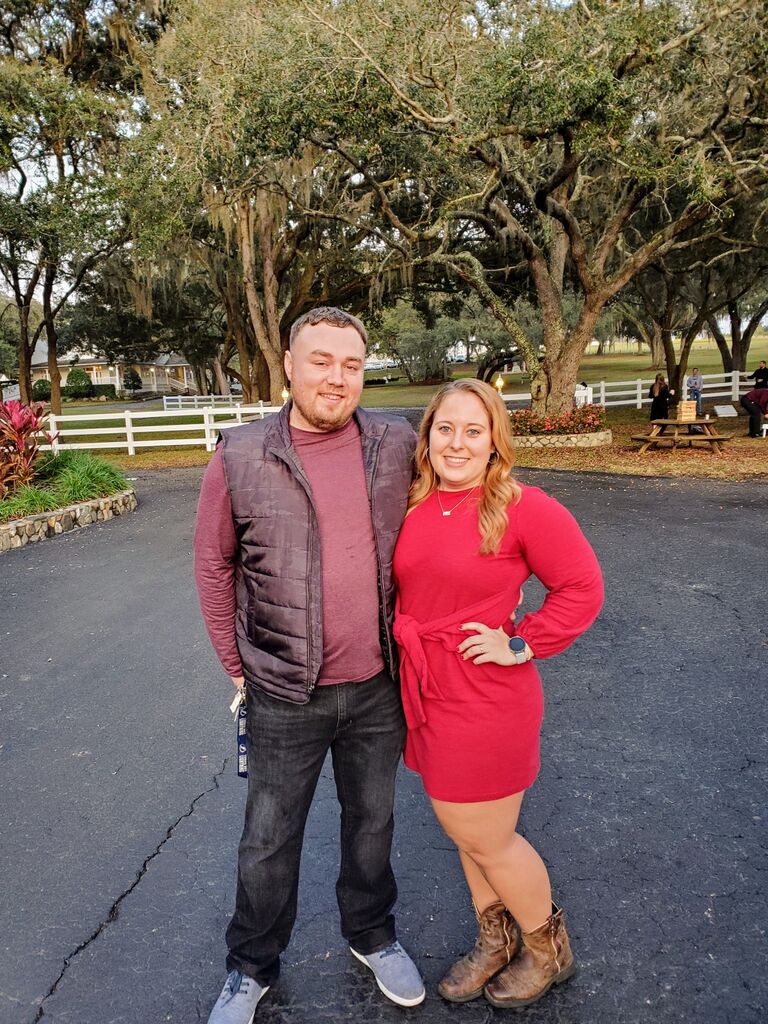 Attending a friends wedding in Brooksville FL
