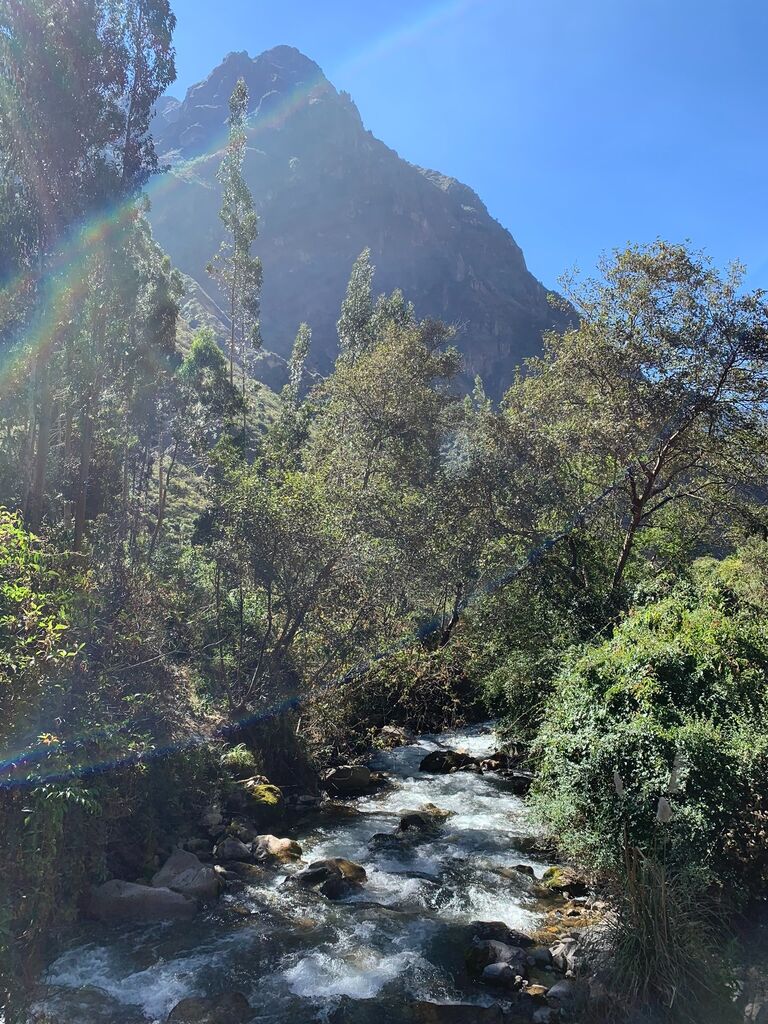 In separate groups, Haley and Mohsin decided to embark on a 4-day, 26-mile trek to Machu Picchu. And let me tell you, the first day of hiking was ROUGH. At the end of the day, on top of a mountain in the Incan jungle and extremely out of shape, Haley had to take a second to catch her breath. This is when Mohsin came up the mountain and said "This is insane, isn't it?!" Quite frankly, Haley couldn't breathe from the altitude, thought she might be dying, and was extremely irritated that this random guy was trying to start a conversation.