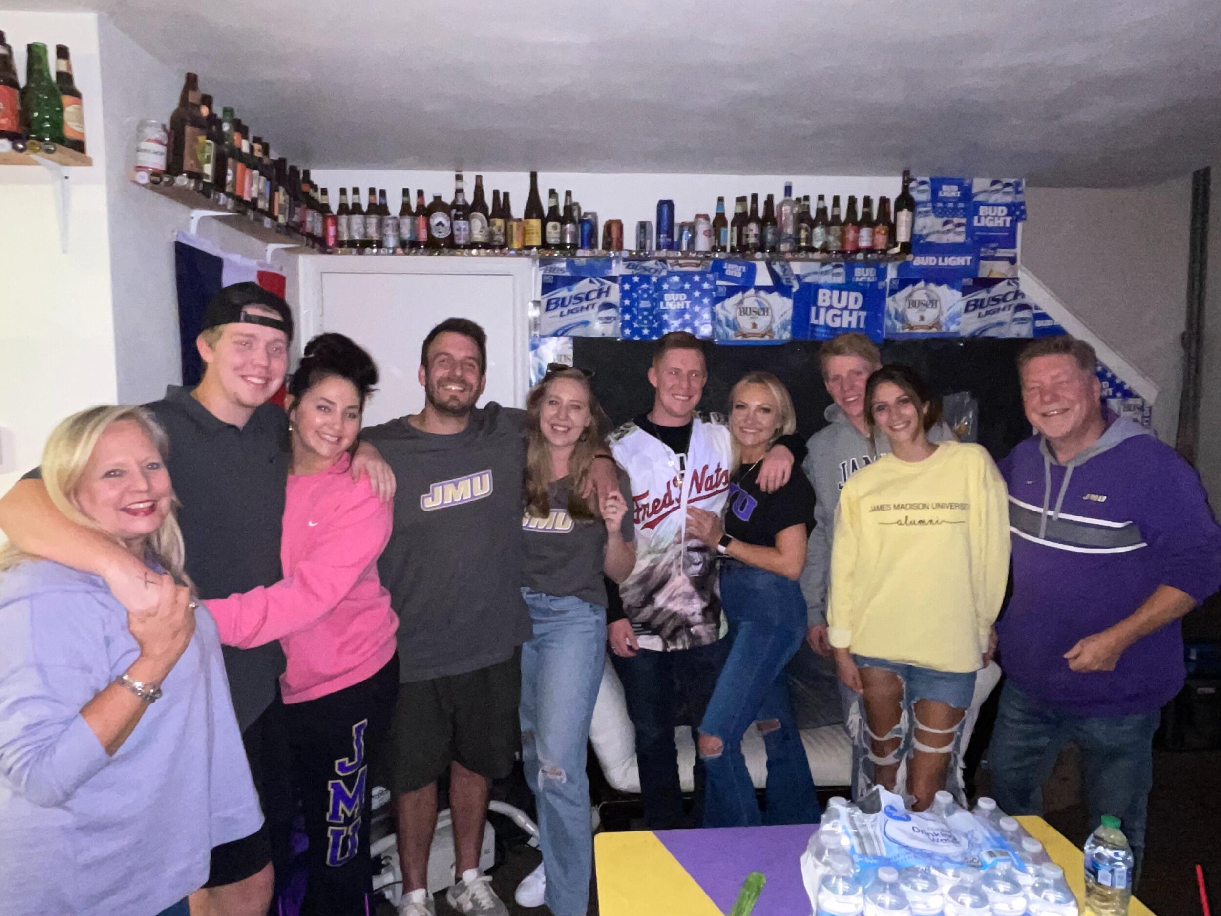 First pic of Abby with the Smith Fam! I made the cut!!!